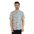 thumbnail image 1 of Inkmeso Regular Fit Designer Mandarin Collar Shirt For Men's Printed Patch Pocket Shirts, 1 of 7