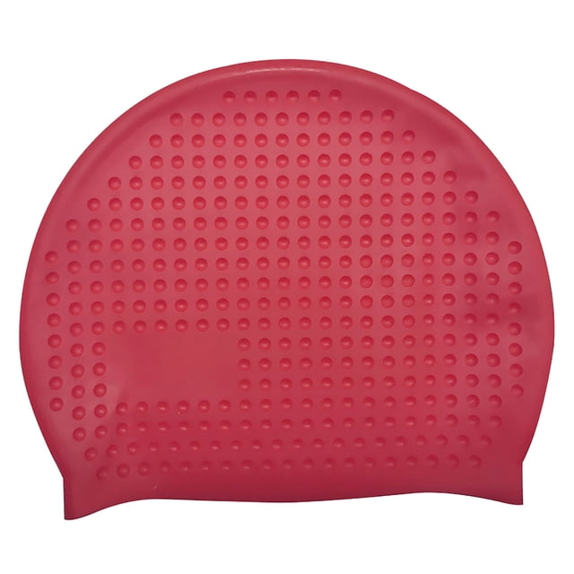 Pisexur Adult Swimming Cap Swimming Comfortable Elastic Cap Silicone Cap on Clearance