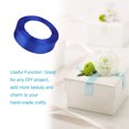 thumbnail image 4 of Gift Wrap Ribbon Wedding Clothes Making Supply Multi-color DIY Craft Accessories Festival Fabric Polyester Ribbons Box Ornaments Royal-blue 40, 4 of 7