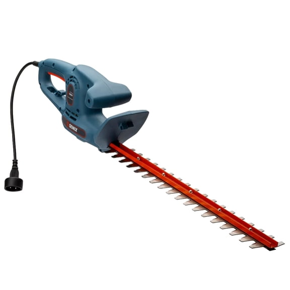 SENIX HTE3.8-L 21" 3.8 Amp Corded Electric Power Hedge Trimmer, Dual-Action, 3/4" Cutting Capacity, Blade Cover