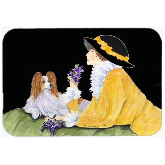 Carolines Treasures SS8633LCB Planche à Découper en Verre de Papillon-Grande