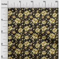 thumbnail image 2 of oneOone Cotton Flex Black Fabric Asian Suzani Sewing Craft Projects Fabric Prints By Yard 40 Inch Wide, 2 of 5