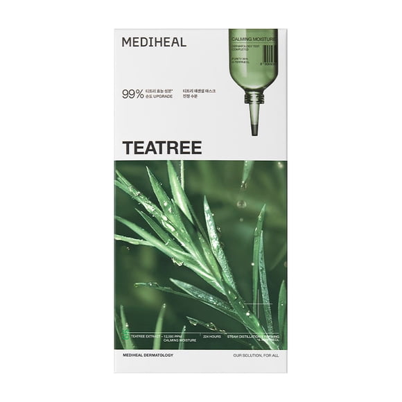Mediheal Teatree Essential Mask_Calming Moisture 24ml - 1 BOX / 10 PCS