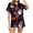 A-Navy, variant on Kcodviy Womens Satin Pajamas Shorts Pajamas for Women Plus Size Set Nightwear Pajamas Set Pregnancy Pajamas for Women Cotton Pajamas Sleepwear Pajama Set for Women Long Sleeve