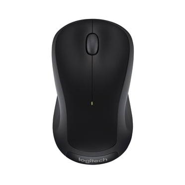 Logitech Full-size Wireless Ambidextrous Mouse with USB Receiver Silver