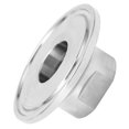 thumbnail image 3 of 304 Stainless Steel HFS(R) 1.5in to 1/2in NPT Female Adapter for Tri Clamp Pipe Fitting, 3 of 14