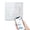 White, variant on Riwcyla Smart WiFi Thermostat Voice Control 3A Digital Programmable LCD Display Touchscreen Underfloor Heating Temperature Controller Digital Intelligent Wall Thermostat for Water Heating Compatibl