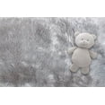thumbnail image 4 of Home Decor Inc Mainstays Kids Faux Fur Rug, Gray – 30" x 45", Soft and Cozy Fur Rug, 4 of 4