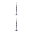 thumbnail image 2 of ziyahi Screwdriver Repair Tool Removal Device Screws Remover Stainless Steel Rustproof Long-lasting Long Handle Simple Operation  E T2 E T2 2Set, 2 of 6