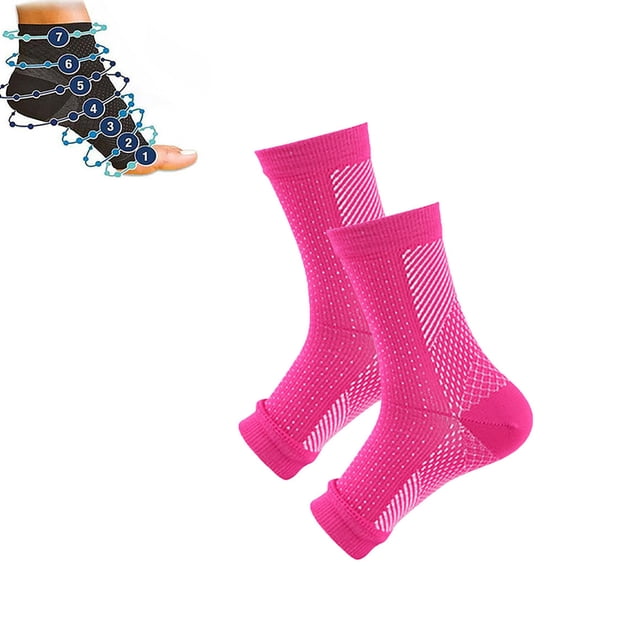 Iumwxz Orthopaedic Compression Socks Foot Compression Ankle Support Plantar Fasciitis Socks Grip Socks Football Fitness Socks 1 Pairs