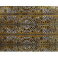 thumbnail image 5 of oneOone Georgette Viscose Yellow Fabric Block Craft Projects Decor Fabric Printed By The Yard 42 Inch Wide-1U, 5 of 5