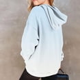 thumbnail image 4 of MeetoTime Girls Hoodie with Pockets Fall Oversized Hooded Sweatshirt Long Sleeve Gradient Casual Pullover 2-14 Years, 4 of 4