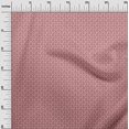thumbnail image 3 of oneOone Velvet Pink Fabric Paisley Sewing Material Print Fabric By The Yard 58 Inch Wide, 3 of 5