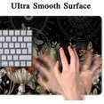 thumbnail image 3 of Cute Forest Witch Magic Mushroom Desk Mat Black Large Extended Mouse Pad XXL Desk Pad Gaming Mousepad Keyboard Mouse Mat for Computer Laptop 31.5''''X15.7'''' Non-Slip Rubber Base with Stitched Edges, 3 of 5