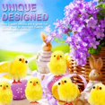 thumbnail image 1 of 60PCS Mini Easter Chicks Yellow Easter Decoration Toy Spring Home Garden Decor Party Favors And Gifts For Kids, 1 of 8