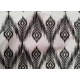 thumbnail image 4 of oneOone Cotton Poplin Fabric Chevron Ikat Print Fabric By Yard 56 Inch Wide, 4 of 4