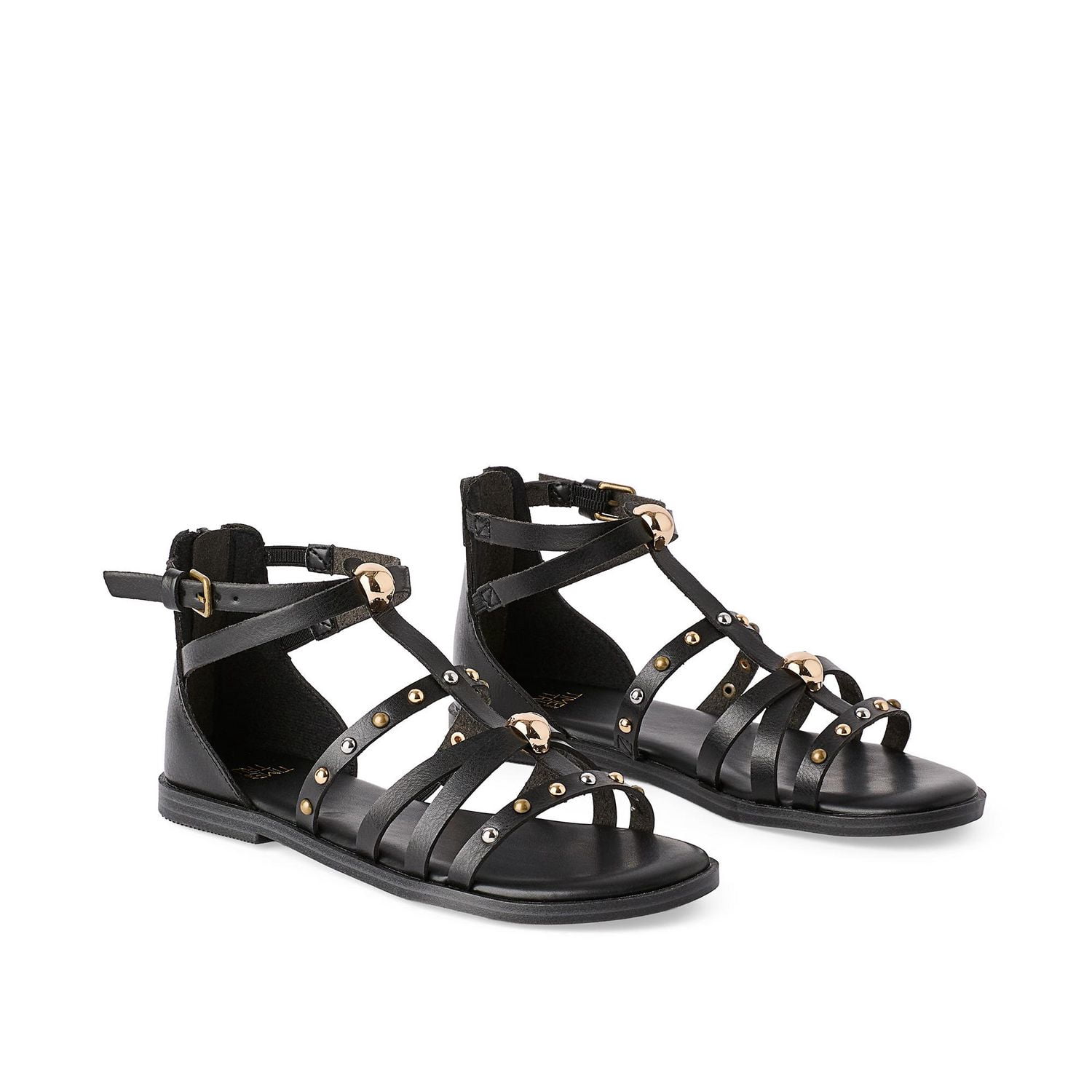 Sandales à brides multiples Time and Tru pour femmes