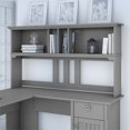 thumbnail image 2 of Bush Furniture Salinas 60W Hutch for L Shaped Desk in Cape Cod Gray, 2 of 6