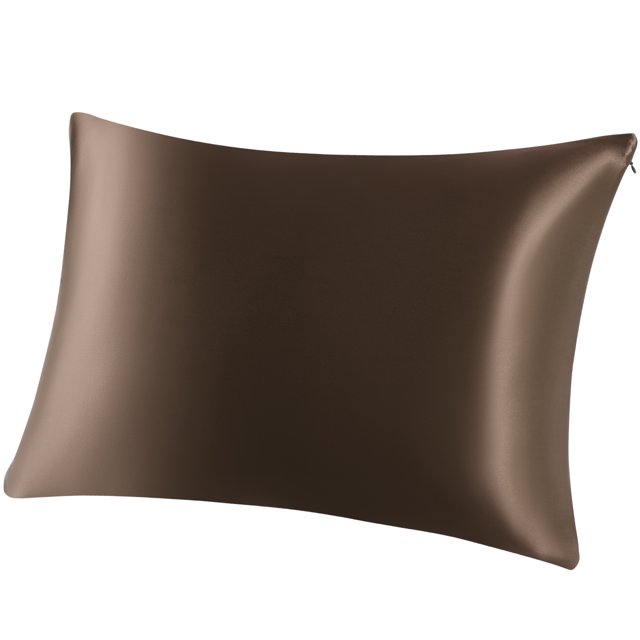 Unique Bargains 19 Momme Silk Pillowcase with Hidden Zipper