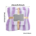 thumbnail image 3 of Com Rag Towel Set Rose Bathroom Towels Rose Hand Towels for Bathroom Floral Hand Towel Wash Cloths High Density Coral Towel And Bath Towel Set: Soft And Absorbent Two In One, 3 of 4