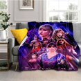 thumbnail image 2 of Fashion Singer T-Taylor Swift Pattern Blanket .Suitable For Sofa  Bed  Travel  Livingroom  Office  Couch  Chair  And Bed DMH, 2 of 7