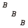 thumbnail image 1 of relayinert Durable And Rustproof Metal House Number Plaque Impeccable Door Decoration Easy To Install Metal Letters House Numbers B17--B 3Set, 1 of 6