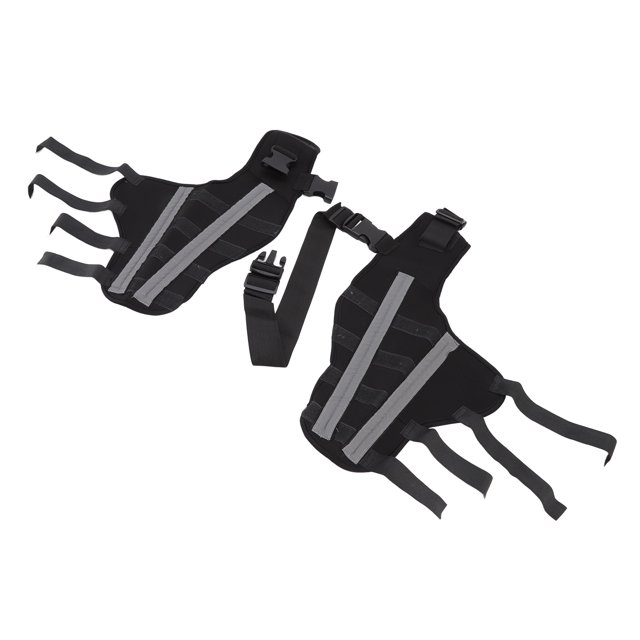 Dog Hind Leg Support Brace Dog Hind Leg Brace Reflective Pain Relief Stable Double Back Leg Support Protector For Knee Dislocation S