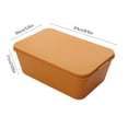thumbnail image 3 of Boîte à Lunch Portable, Contenant de Rangement pour Aliments avec Couvercle, Contenant de Préparation des Aliments Étanche, Réutilisable et Compatible Lave-Vaisselle, pour la Maison, le Bureau, l'École et les Pique-Niques, Matériau ABS, 3 of 7