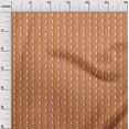thumbnail image 3 of oneOone Viscose Jersey Rust Brown Fabric Abstract Texture Fabric For Sewing Printed Craft Fabric By The Yard 60 Inch Wide, 3 of 5
