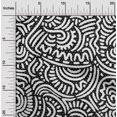 thumbnail image 2 of oneOone Cotton Poplin Black Fabric Japanese Craft Projects Decor Fabric Printed By The Yard 42 Inch Wide, 2 of 4