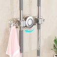 thumbnail image 4 of Laundry Room Organizationmop Hanger No Punching Required Hanger Organizer for Bathroom Kitchen Office Utility Room Laundry Room Home Garden Garage Storage and Organization Rack, 4 of 8