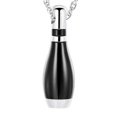 thumbnail image 3 of Pendentif Tube en Acier Inoxydable Collier Pendentif Boîtier Creux en Acier Inoxydable Capsule pour Cendres Bijoux, 3 of 9