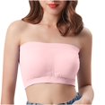 thumbnail image 1 of Birdeem Bras for Women Womens Top Top Line Bra with Chest Pad Solid Color Bra without Wire Wrap, 1 of 1