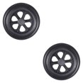 thumbnail image 2 of Xuanheng 2 Pcs Roues de Rollator Accessoires de Fauteuil Roulant 12 Pouces Pneus Pleins Antidérapants Noir, 2 of 8