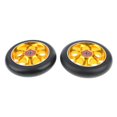 thumbnail image 1 of 1 Pair Replacement 110mm Scooter Wheels Set With Standard Bearings for, 1 of 8