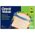 thumbnail image 2 of Great Value , Sacs à Sandwich, 300 Sacs, 2 of 4