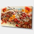 thumbnail image 2 of Brier Fond Abstrait Rose - Grande Impression d'Art Floral sur Toile, 2 of 4