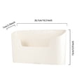 thumbnail image 2 of Contenants de Rangement Organisateur de Porte d'Armoire Montage Mural pour Garde-Manger Polyvalent VR Cuisine avec Montage Mural et Autocollants Organisateur Spacieux Utilisation Facile Sans Perçage, 2 of 5