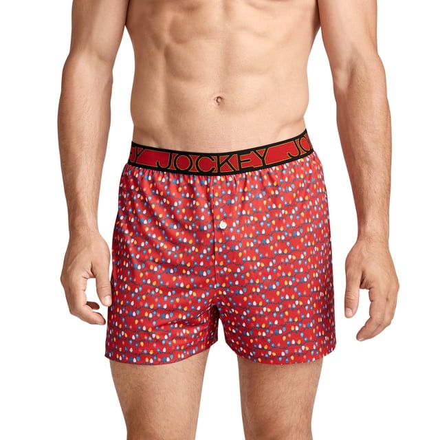 Jockey Men's Active Microfiber 4.5" Boxer