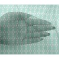 thumbnail image 4 of oneOone Viscose Chiffon Fabric Stripe & Geometric Kasuri Print Fabric BTY 42 Inch Wide, 4 of 4