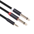 thumbnail image 3 of Cameland 3.5Mm 1/8 Inch Trs To 6.35Mm 1/4 Inch Ts Mono Stereo Y-Cable Splitter Cord, 3 of 9