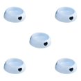 thumbnail image 1 of Dalazy Wear-resistant And Durable Plastic Dog Bowl For Long-lasting Bite Resistant light blue large size 5Set, 1 of 6