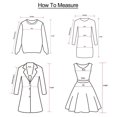 thumbnail image 4 of Mode Femme Grande Taille Col Rond Manches Courtes T-Shirt Long Blouse, Été Grande Taille Tops Amples pour Femmes en Solde, 4 of 6
