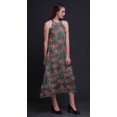 thumbnail image 2 of Bimba Floral Femmes Dos Nu Licou Beachwear Été Soirée PartyDress-X-Small, 2 of 6