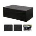thumbnail image 1 of Garden Furniture Cover, Durable Cover for Patio Table and Rattan Sets, 210D Oxford Fabric with Thickening Coating, Water Resistant Cover for Rectangular and Oval Outdoor Tables (213 x 132 x 74 cm), 1 of 5