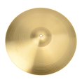 thumbnail image 2 of Copper Alloy 18-inch Drum Cymbal Ride 0.8mm Thickness Cymbal Gong Band Percussion Musical Instrument Toy, 2 of 5