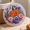 thumbnail image 4 of Halloween DIY Knitting Kit For Adults Beginners Gothic Style Handmade Embroidery Craft Set Needlepoint Supplies With Yarn And Tools Circular Knitting Needles Size 8 Circular Knitting Needles Size 6, 4 of 4