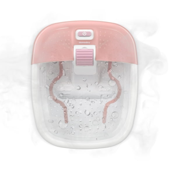 Homedics Spa pour les Pieds Bubble Bliss Deluxe - Rose