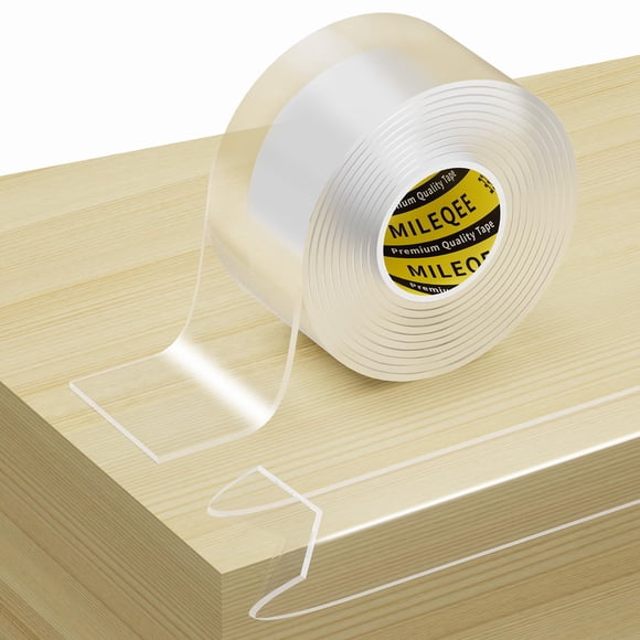 Clear Edge Protector Strip 2in x 6.56FT Sharp Edge Wrap Cover Tape Self Adhesive Protective Corner Bumper Guards for Cabinet Door Desk Glass Table Bed Furniture Kitchen Countertop