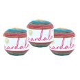 thumbnail image 1 of Lion Brand Yarn Mandala Multicolor Light DK Acrylic 3 Pack Yarn, 1 of 9